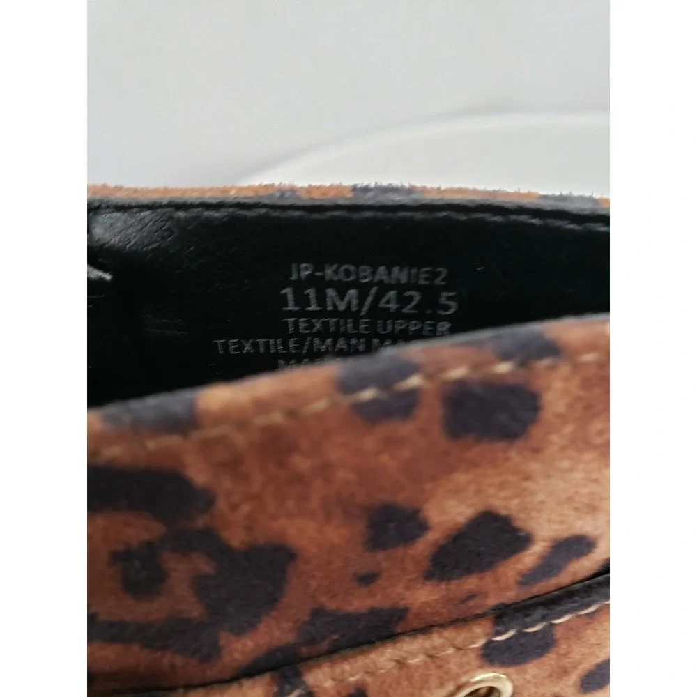 NEW NO BOX SIZE 11 Jessica Simpson Animal Print Block Heel Chunky Leopard Boots